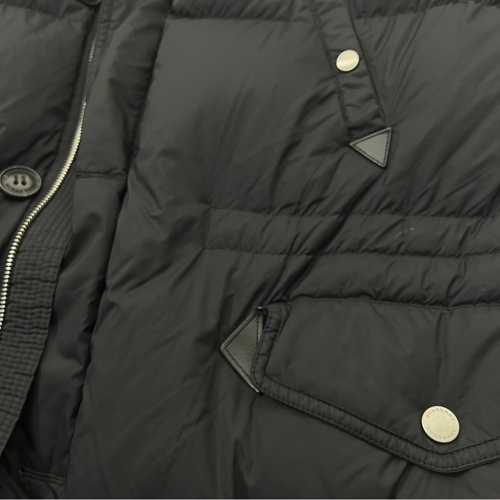 Burberry Lockwood Longline Puffer Jacket Size XXXL NWT Sleek Black - Picture 11 of 13